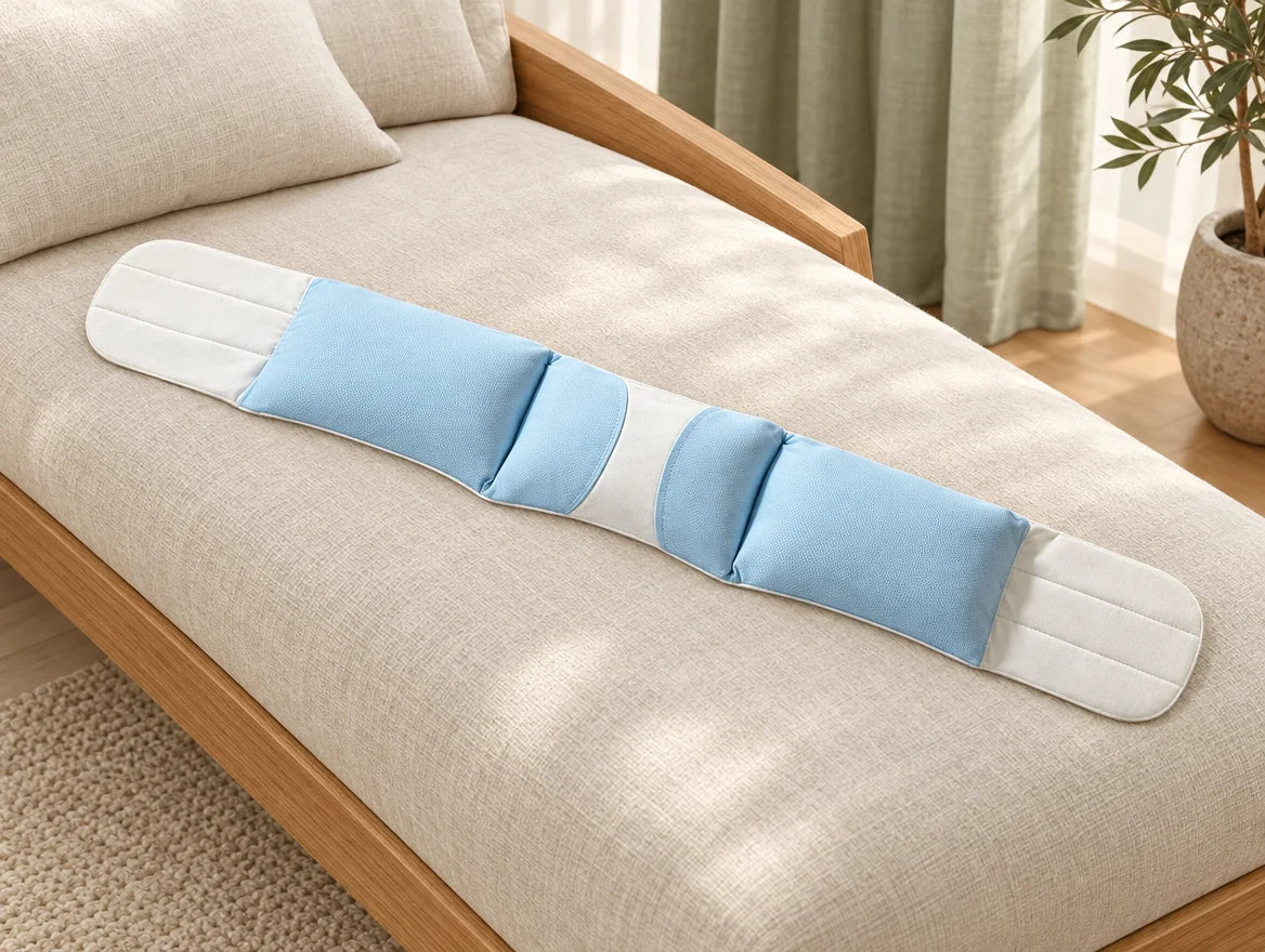 Blue shown. Offered size: 120 × 17 cm.